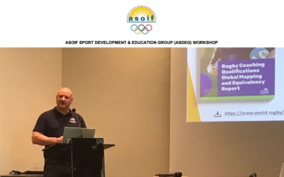 EOSE takes part in ASOIF Sport Development and Education Group Workshop 